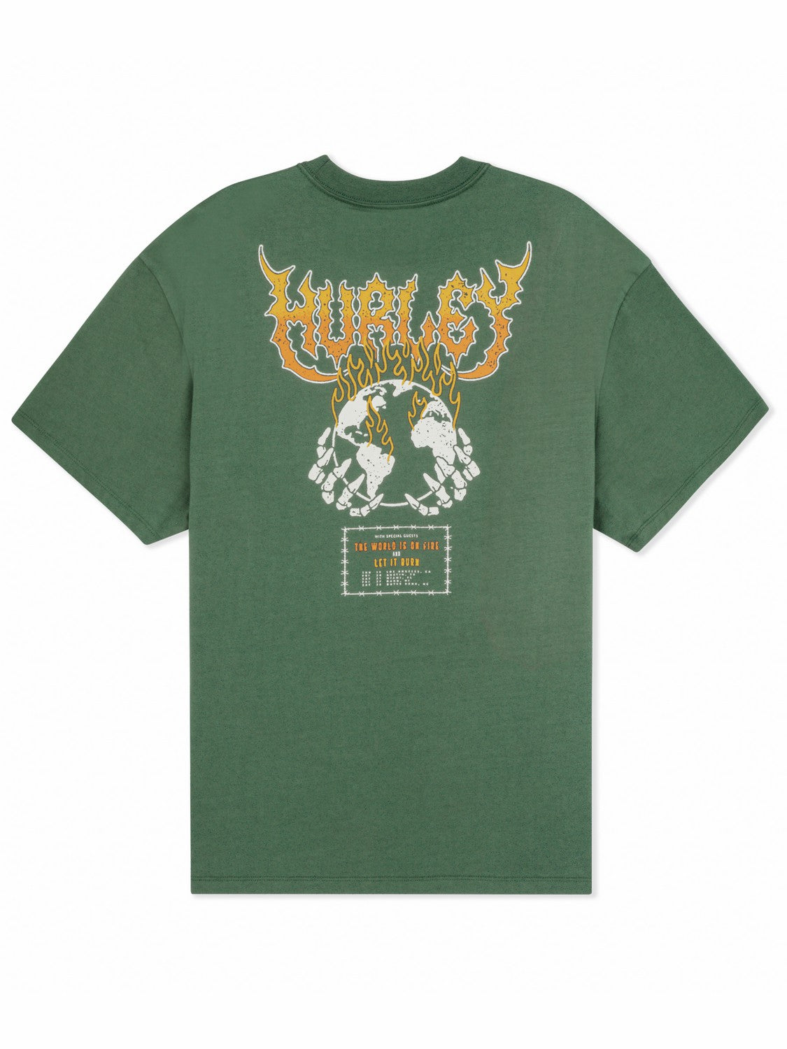 Fire Short Sleeve Jungle - Hurley
