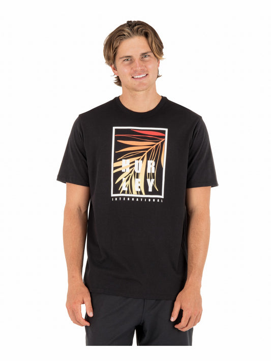 Window Tropics Short Sleeve Black - Hurley