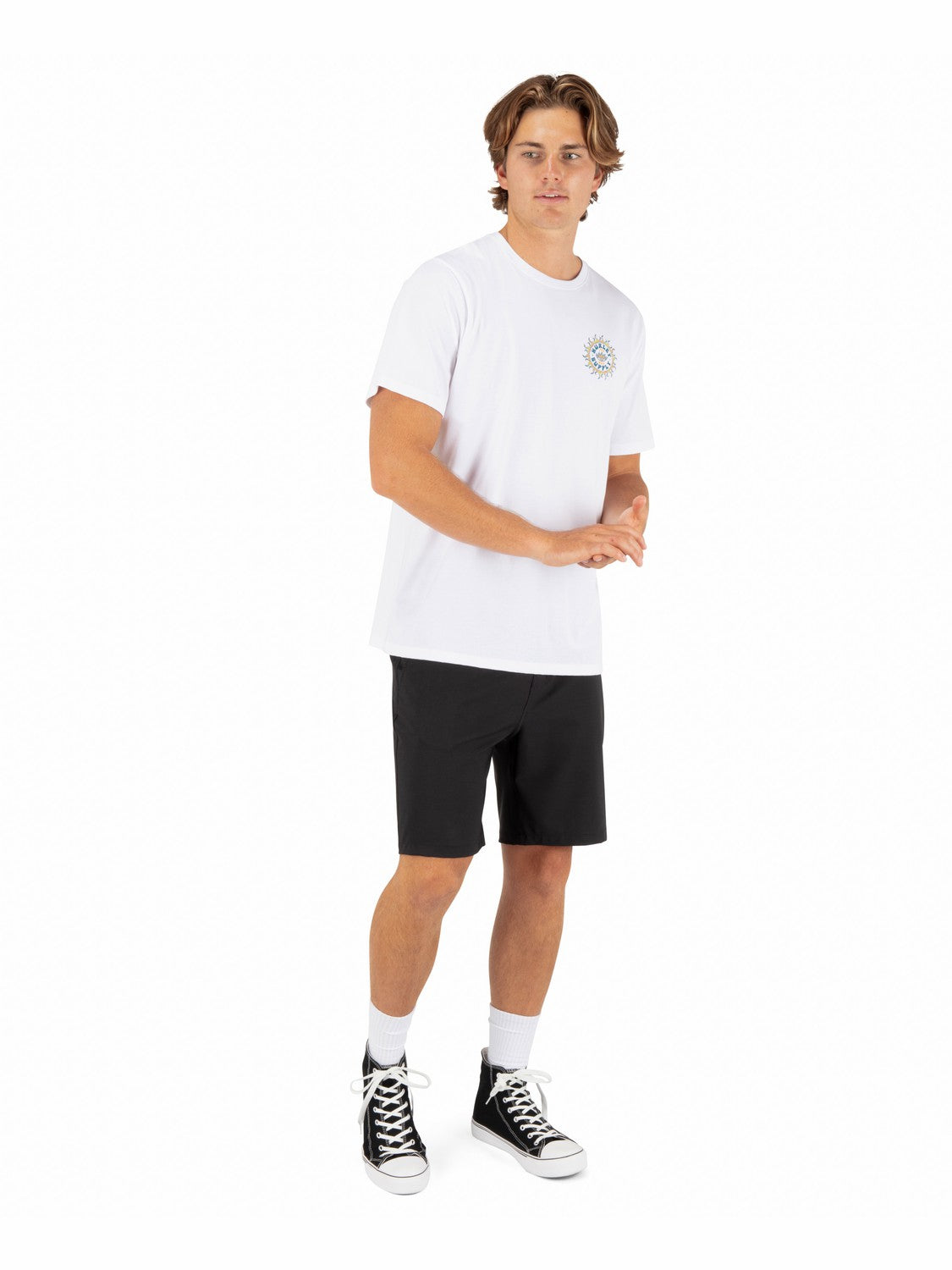 All Seeing Short Sleeve White - Hurley