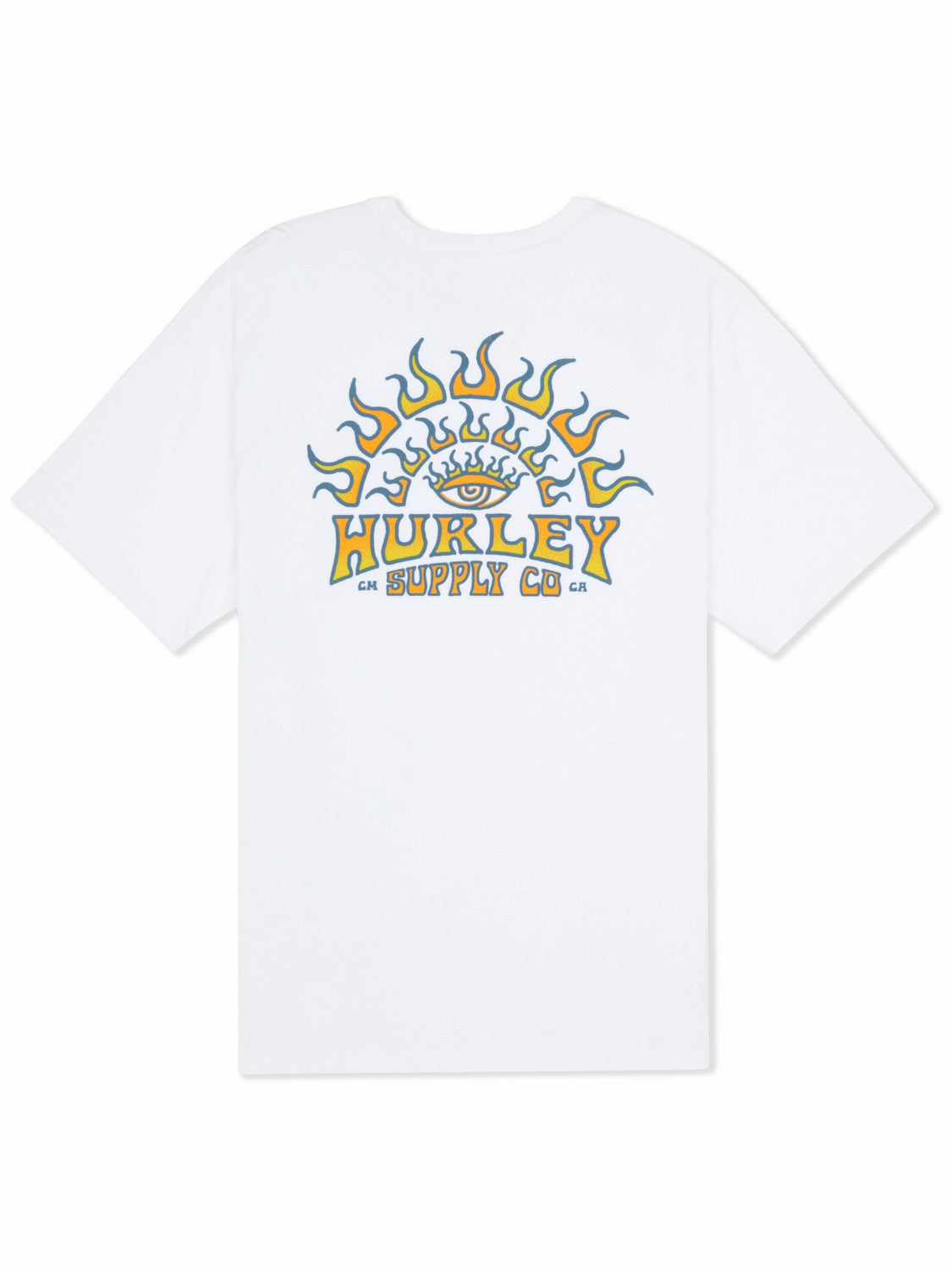 All Seeing Short Sleeve White - Hurley