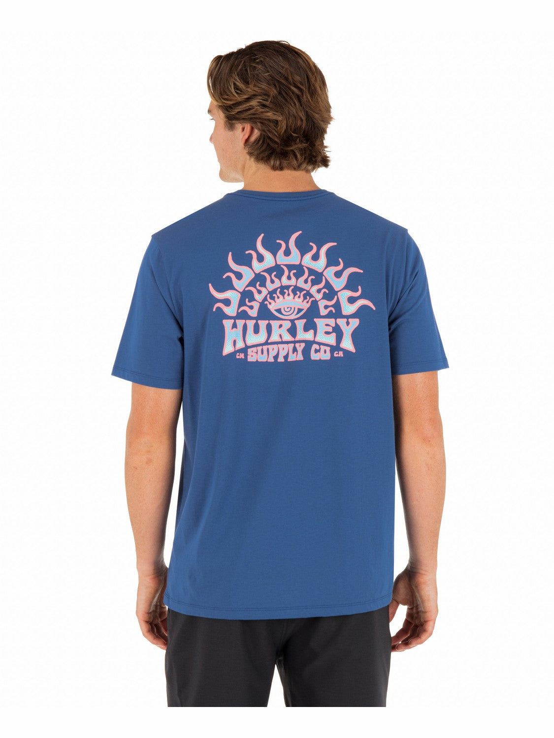All Seeing Short Sleeve Abyss - Hurley