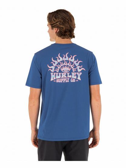 All Seeing Short Sleeve Abyss - Hurley