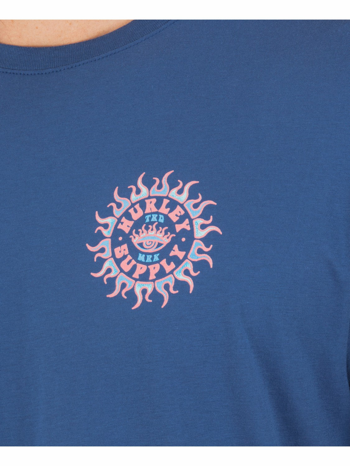 All Seeing Short Sleeve Abyss - Hurley
