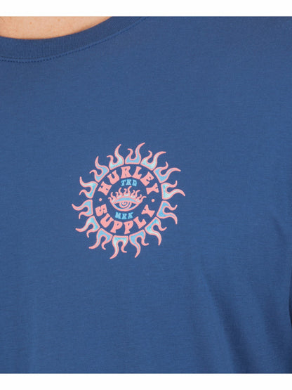 All Seeing Short Sleeve Abyss - Hurley