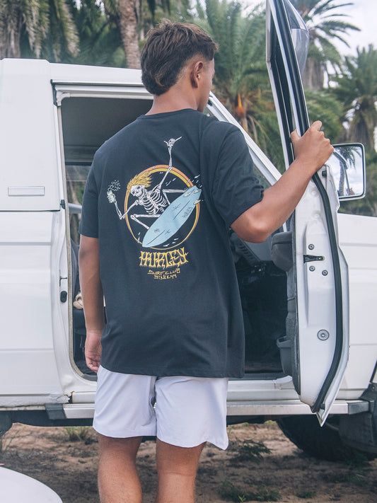 Skeletor Short Sleeve Black - Hurley