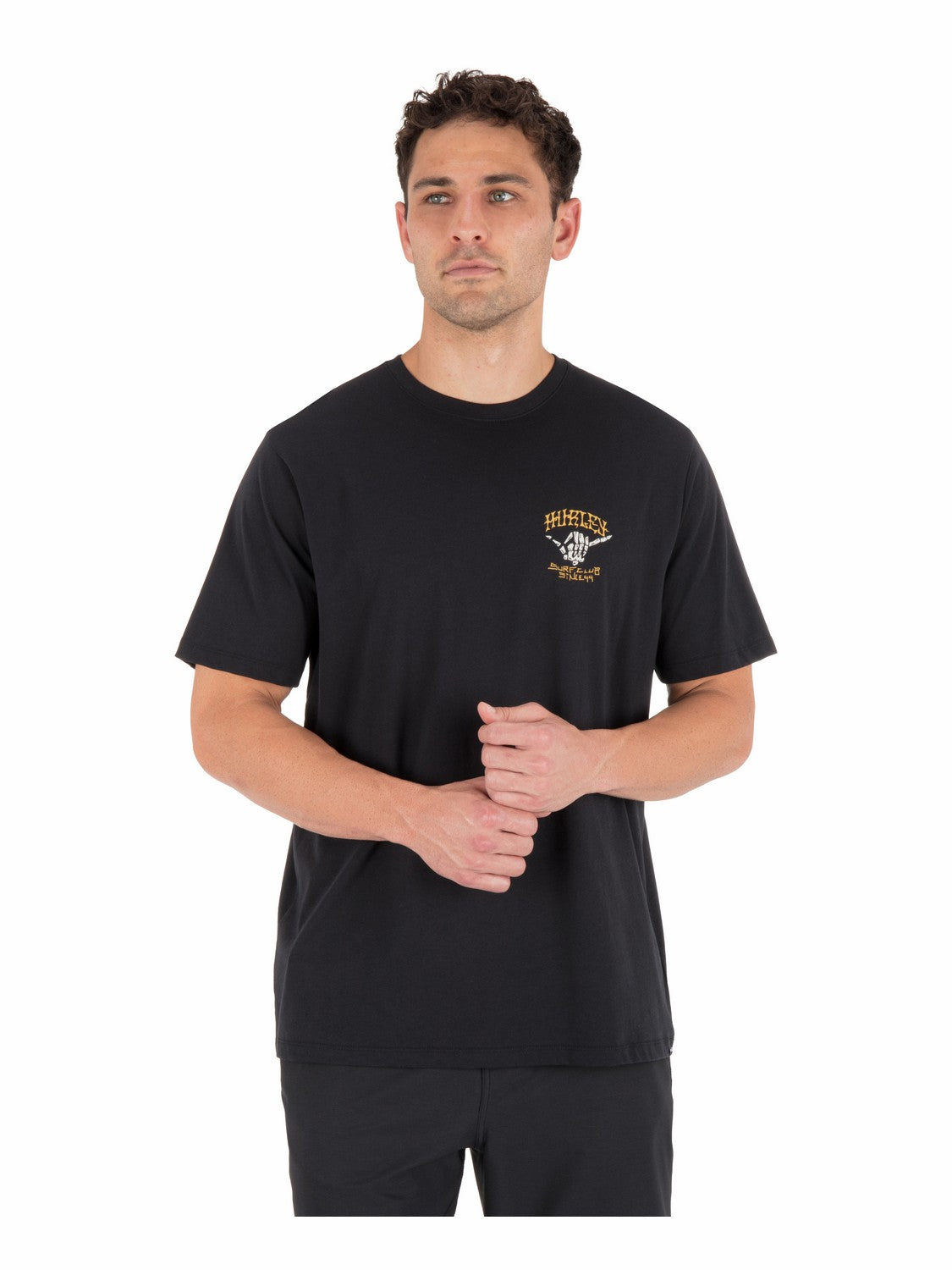 Skeletor Short Sleeve Black - Hurley