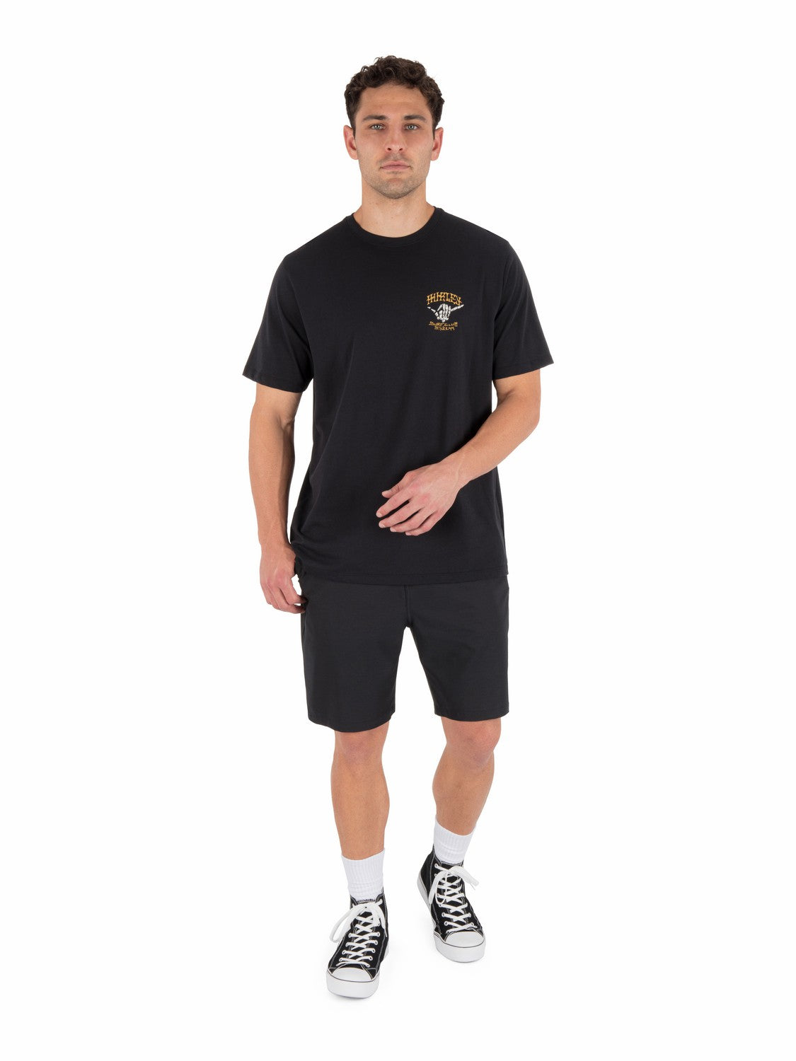 Skeletor Short Sleeve Black - Hurley