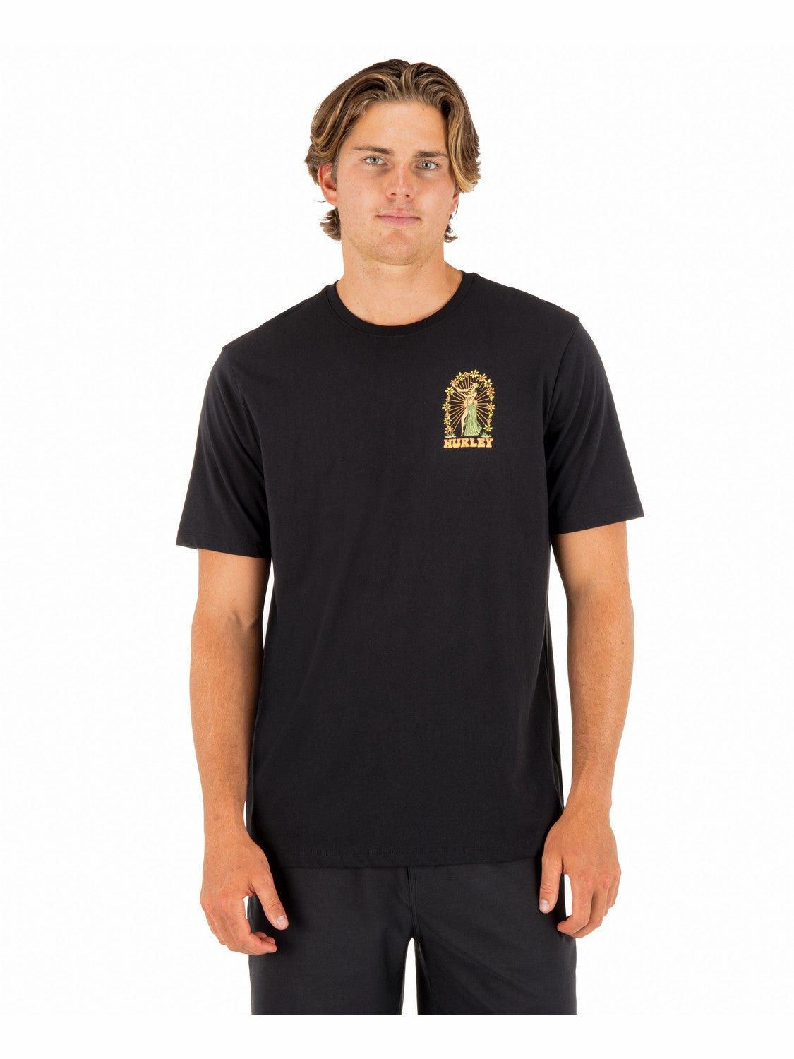 Island Time Short Sleeve Black - Hurley
