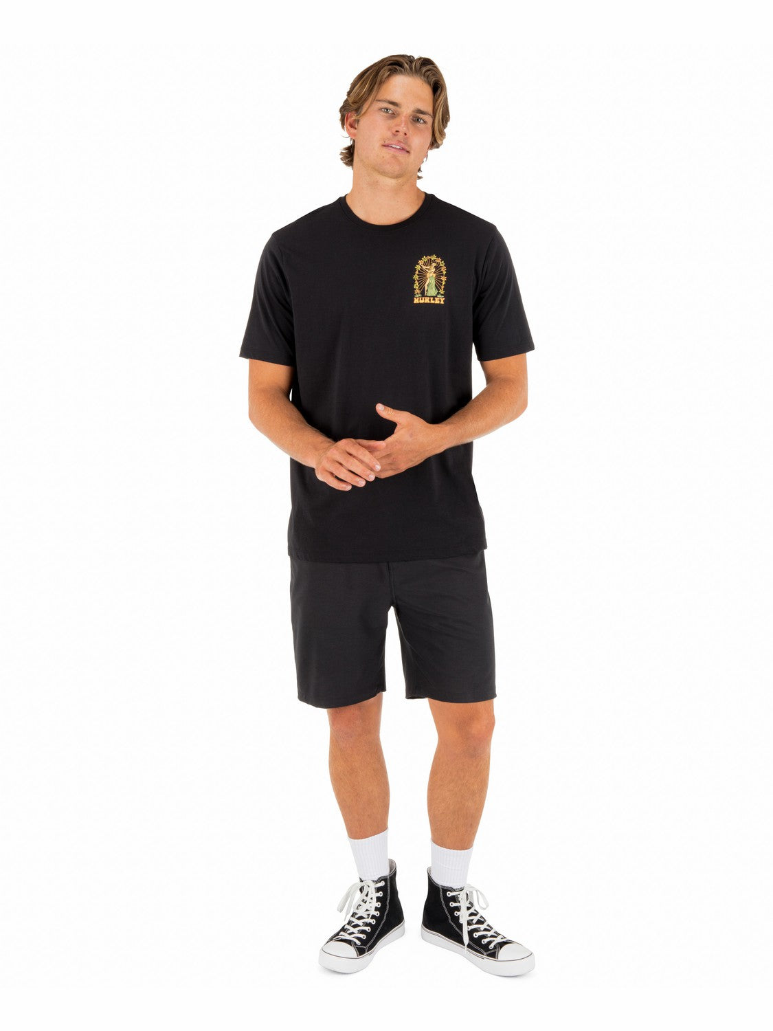 Island Time Short Sleeve Black - Hurley