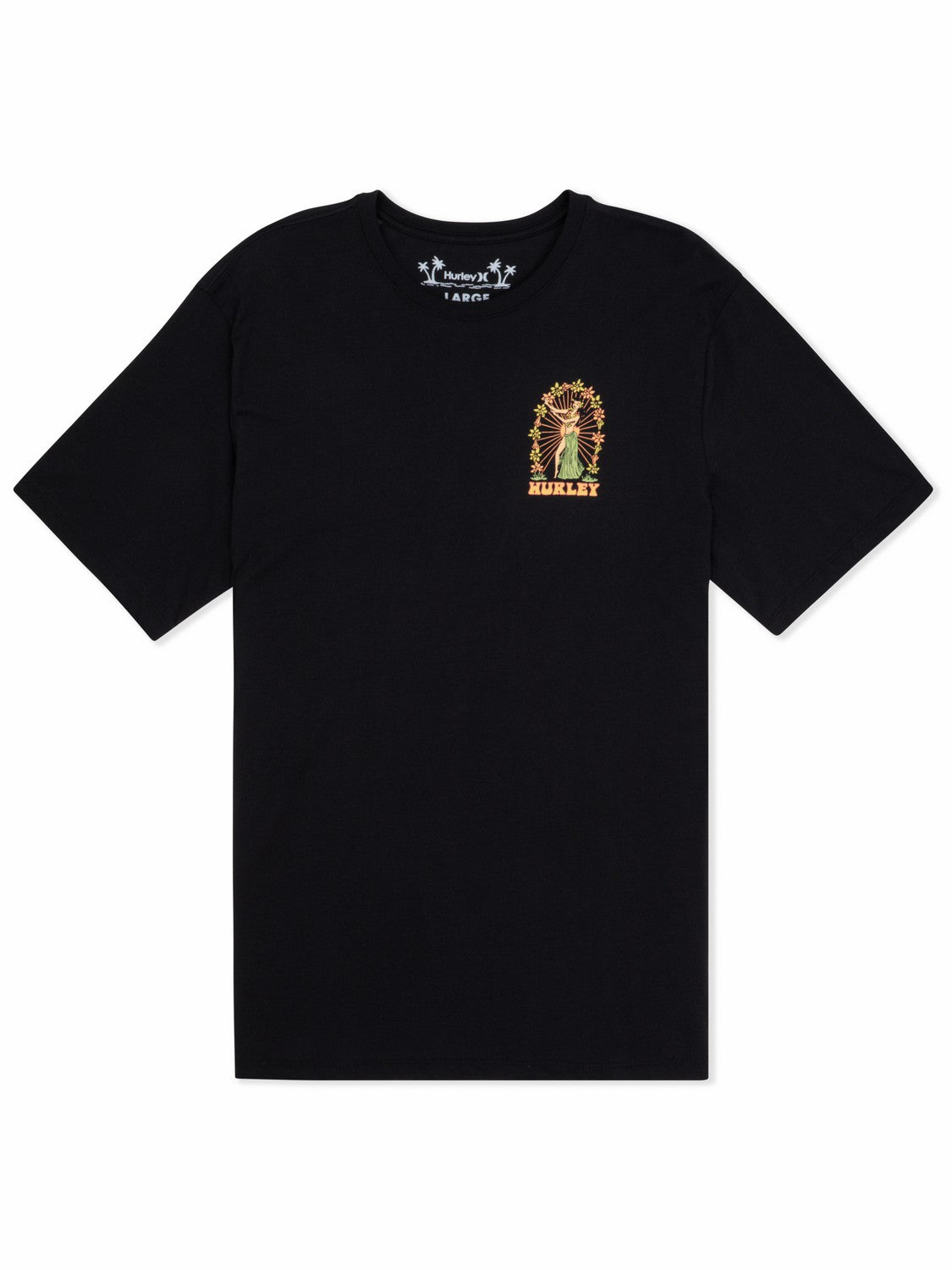 Island Time Short Sleeve Black - Hurley