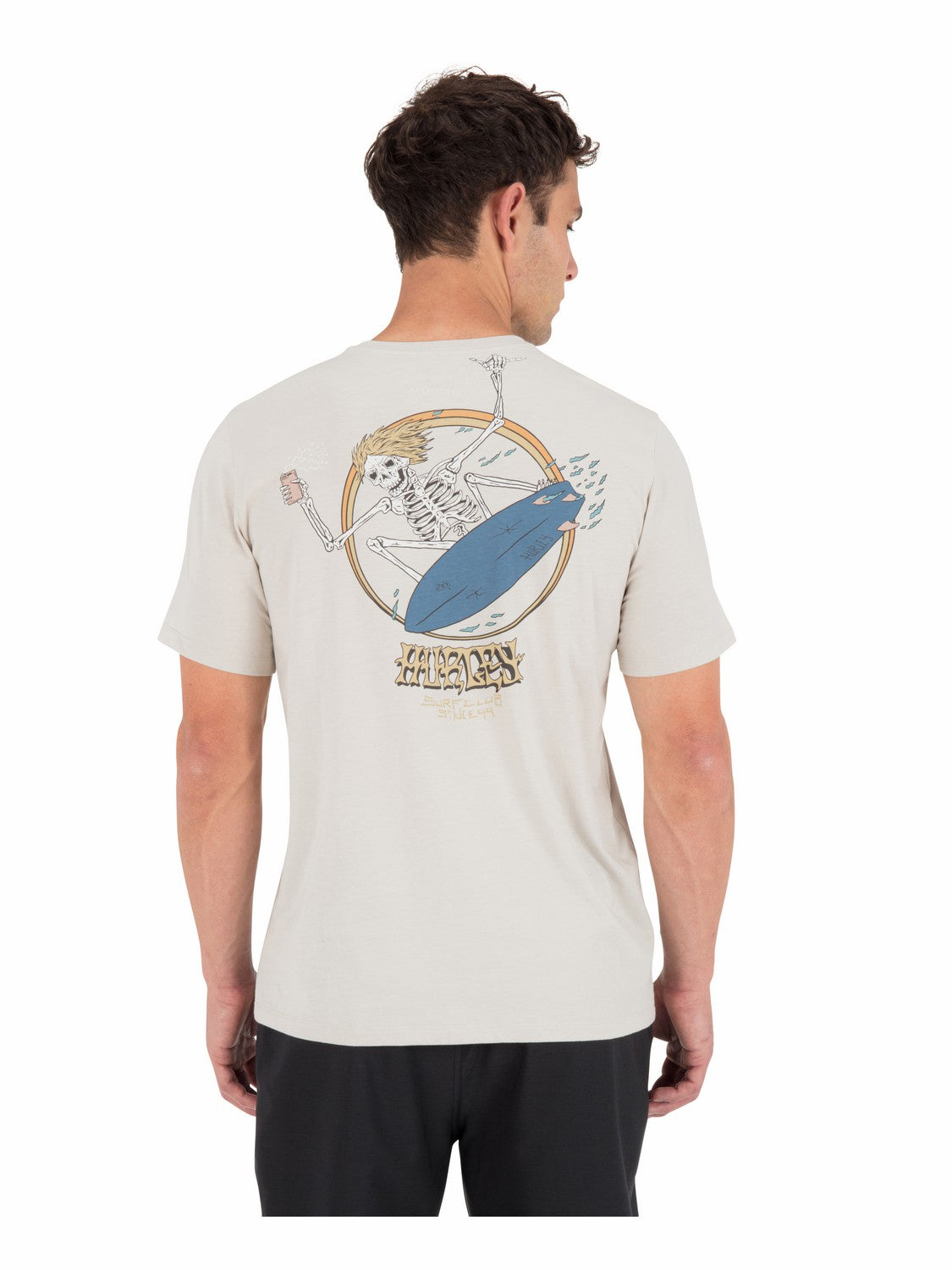 Skeletor Short Sleeve Bone - Hurley