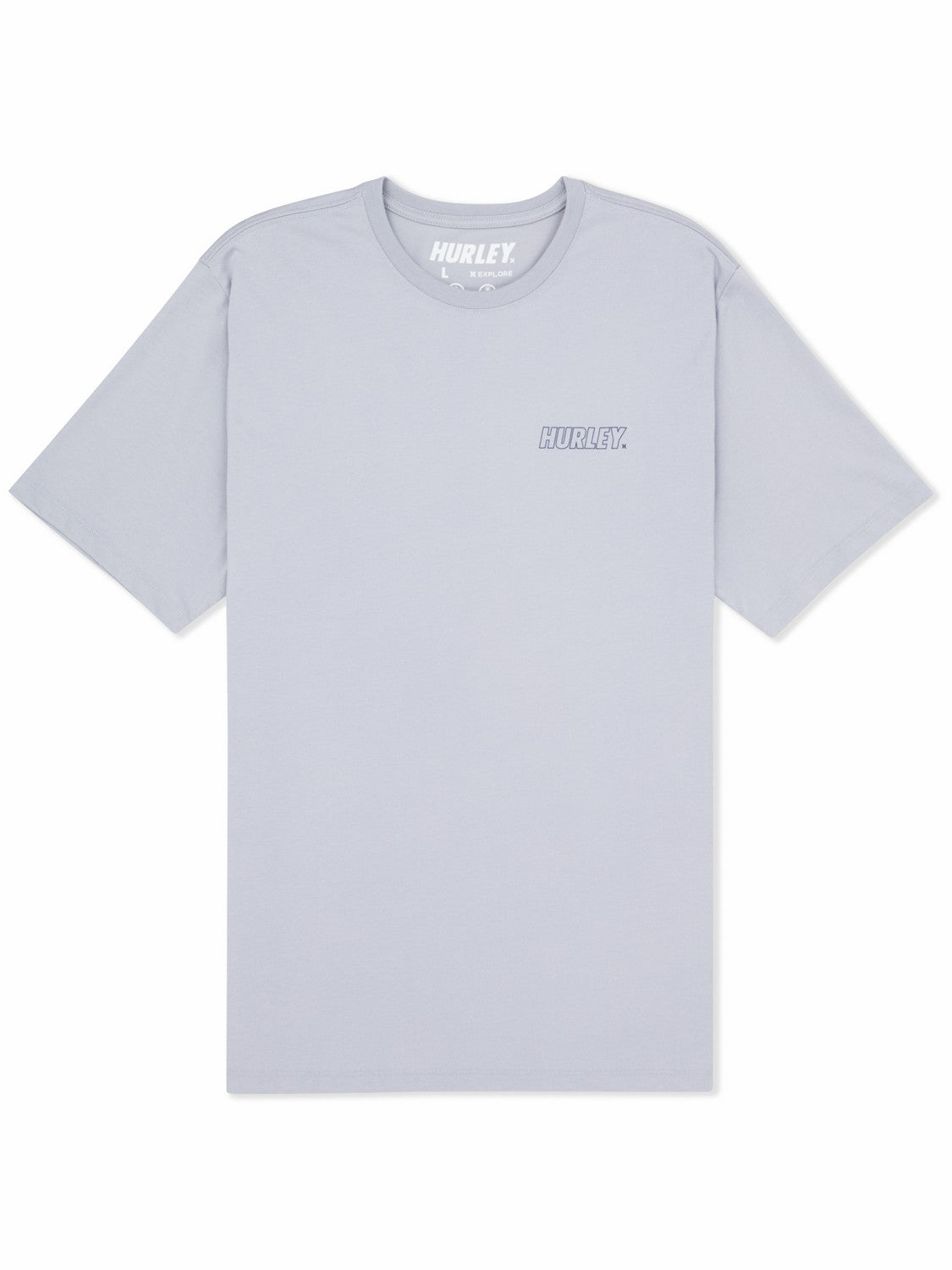 H20-Dri Fastlane Lined Short Sleeve Light Asteroid - Hurley