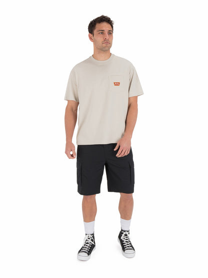 Built Patch Pocket Short Sleeve Bone - Hurley