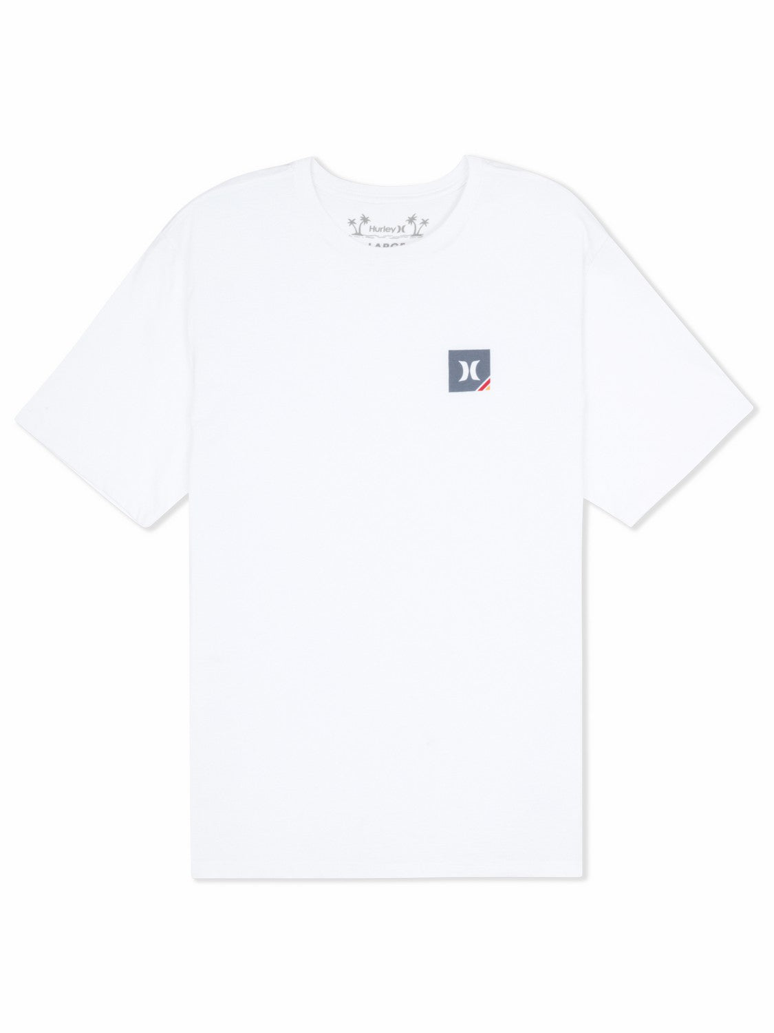Corner Short Sleeve White - Hurley