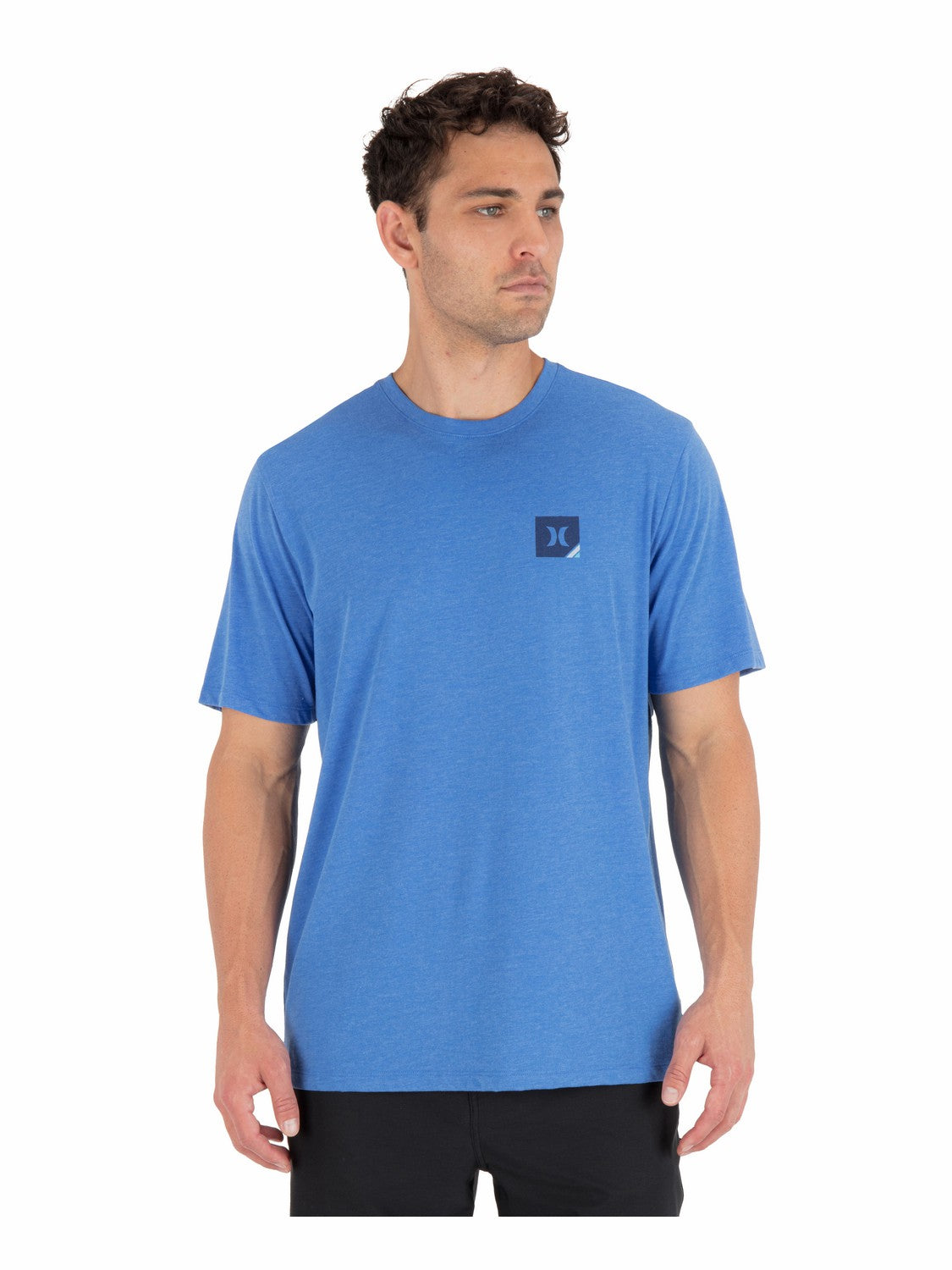 Corner Short Sleeve Seashore Heather - Hurley