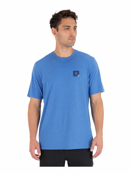 Corner Short Sleeve Seashore Heather - Hurley