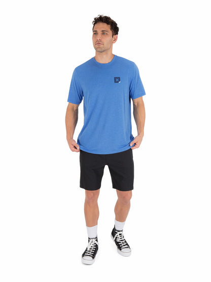 Corner Short Sleeve Seashore Heather - Hurley