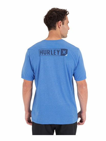 Corner Short Sleeve Seashore Heather - Hurley