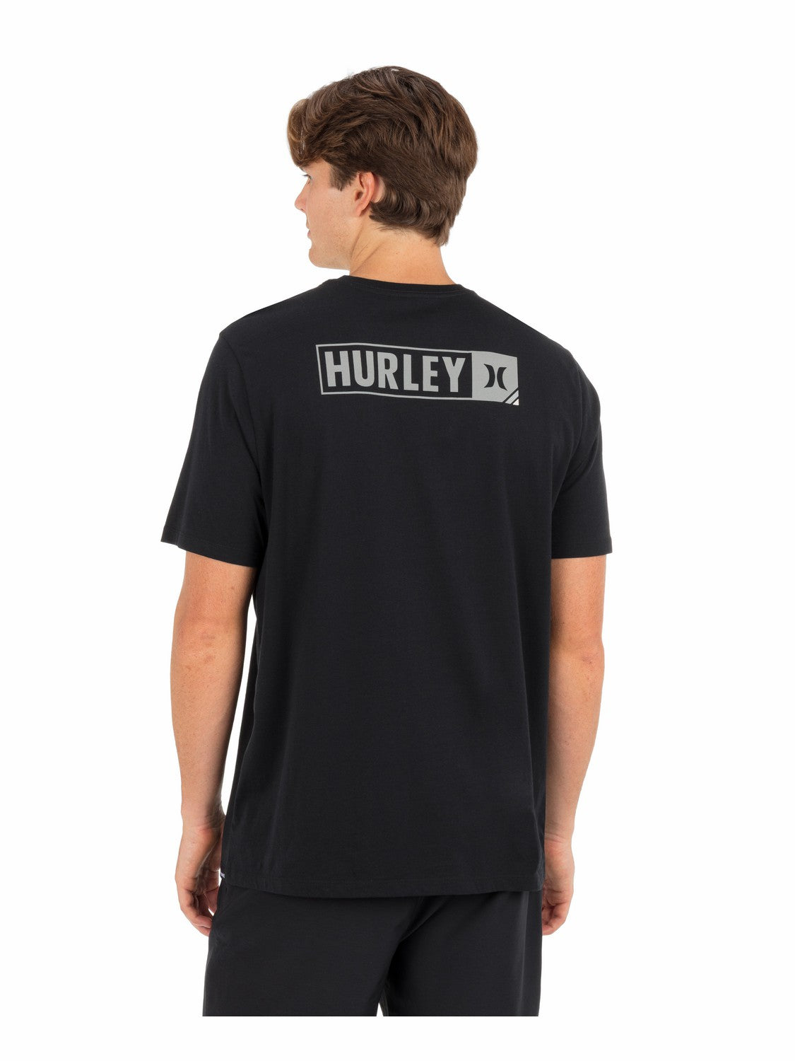 Corner Short Sleeve Black - Hurley