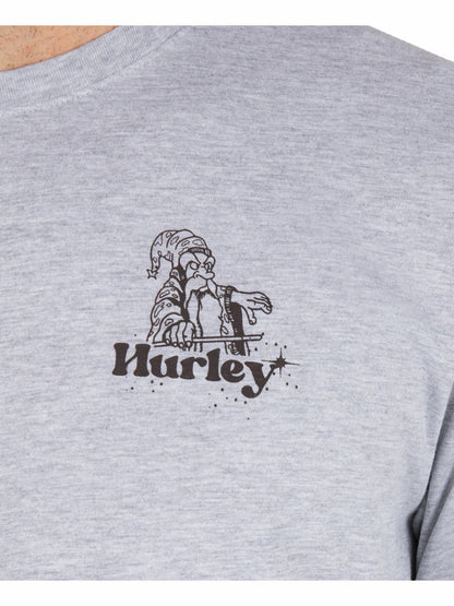 Ding Repair Short Sleeve Dark Grey Htr - Hurley