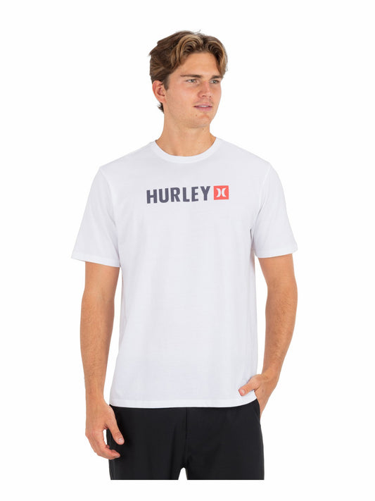 The Box Short Sleeve White - Hurley