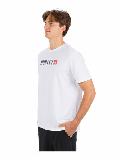 The Box Short Sleeve White - Hurley