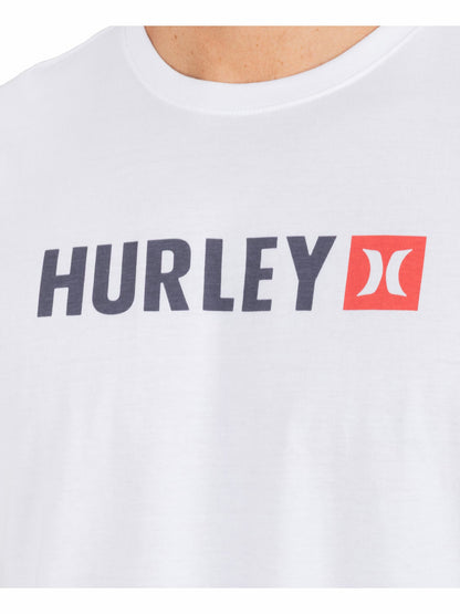The Box Short Sleeve White - Hurley