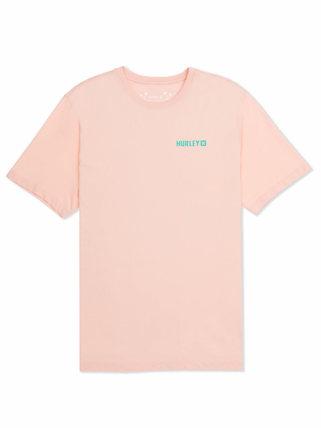 Fern Gradient Short Sleeve Candy Pink - Hurley