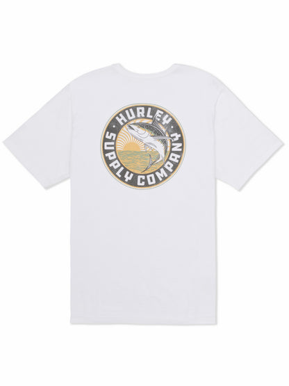 Bluefin Short Sleeve White - Hurley
