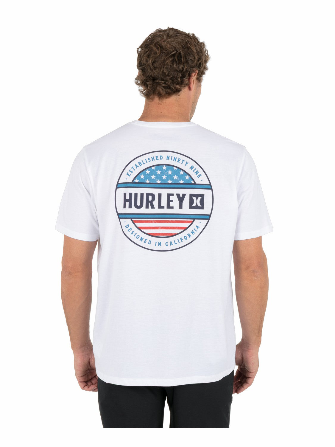 Filler Short Sleeve White - Hurley