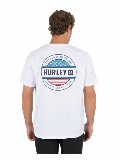 Filler Short Sleeve White - Hurley
