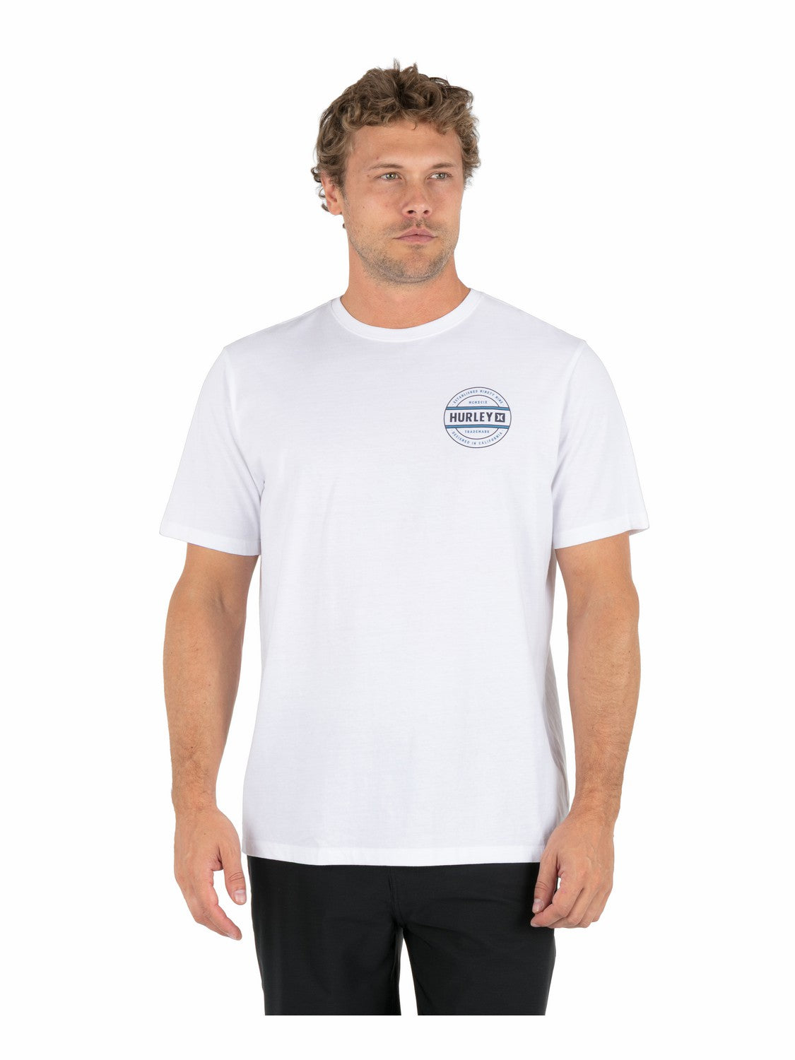Filler Short Sleeve White - Hurley