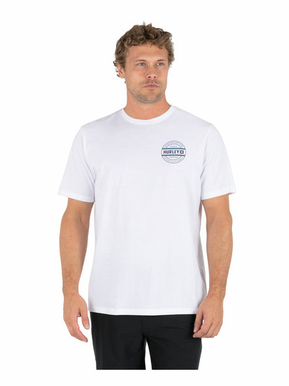 Filler Short Sleeve White - Hurley