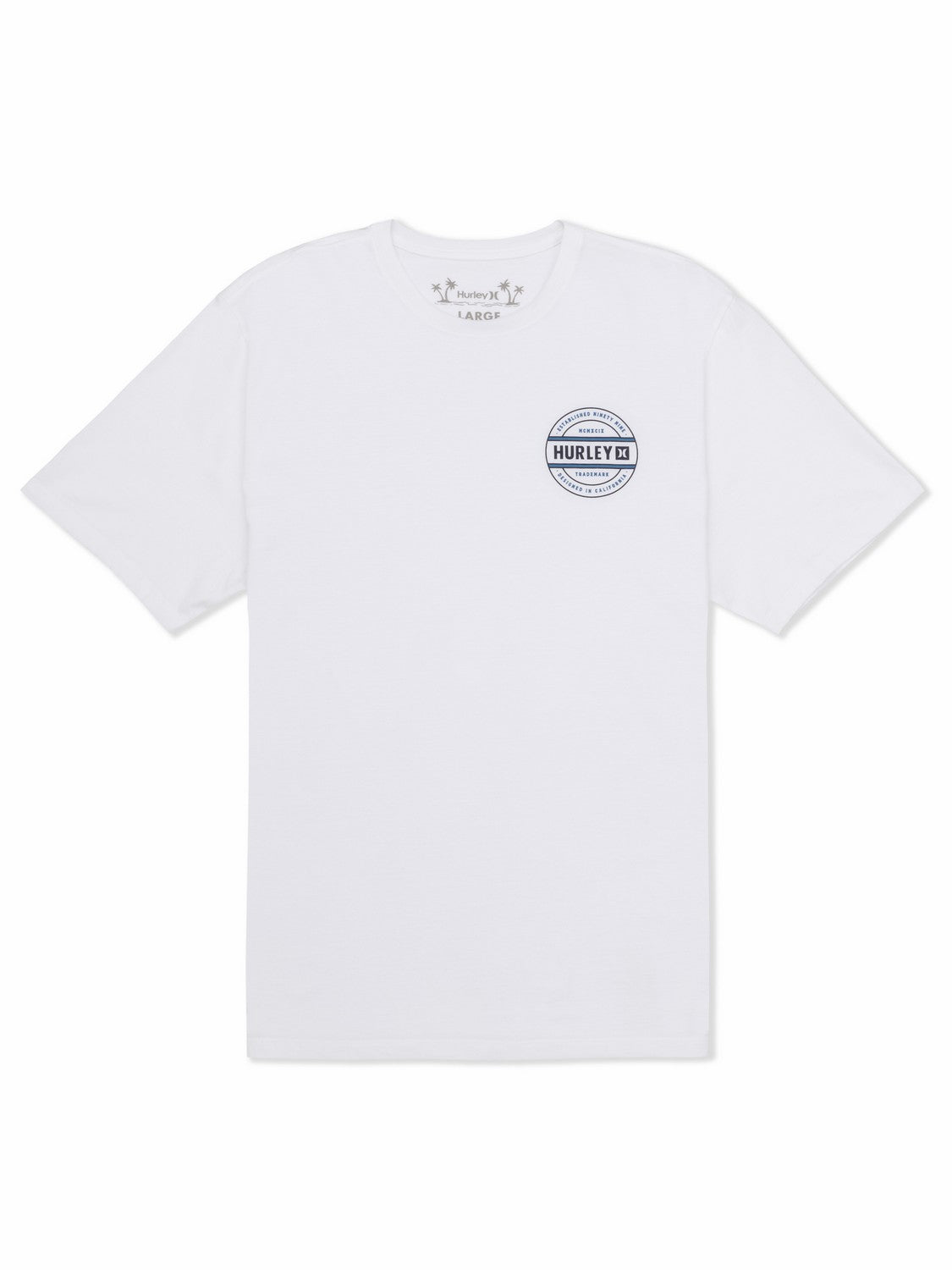 Filler Short Sleeve White - Hurley