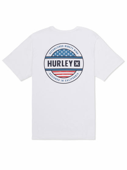 Filler Short Sleeve White - Hurley