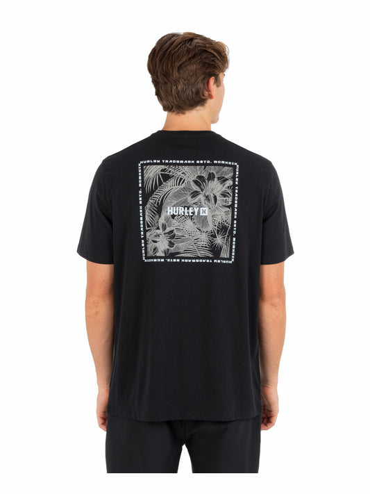 Fern Gradient Short Sleeve Black - Hurley