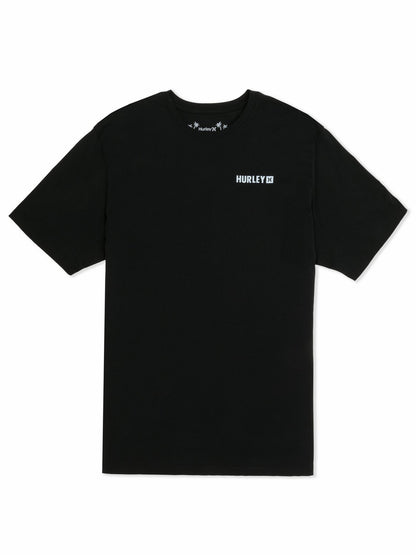 Fern Gradient Short Sleeve Black - Hurley