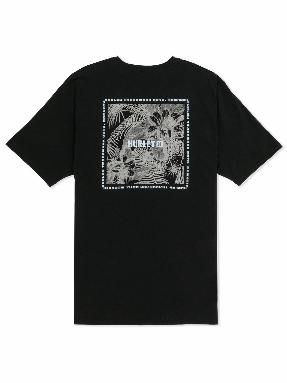 Fern Gradient Short Sleeve Black - Hurley