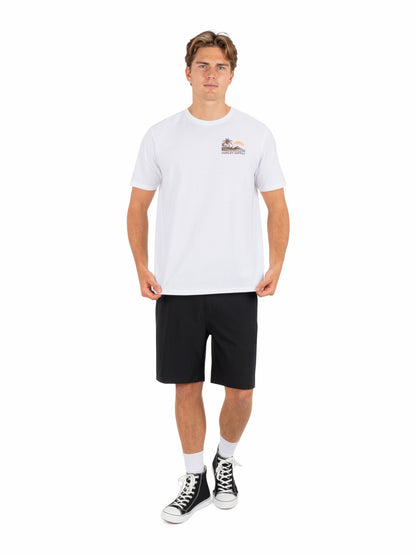 Island Scape Short Sleeve White - Hurley