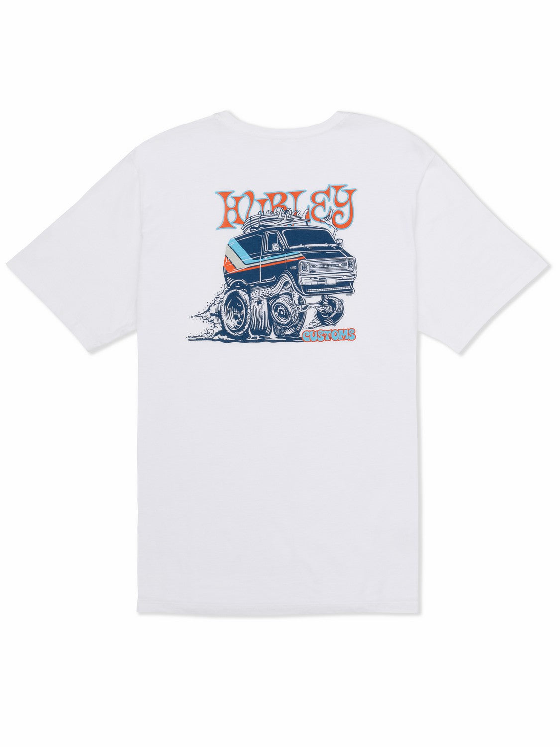 Van Life Short Sleeve White - Hurley