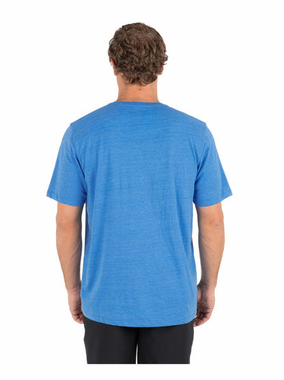 Skull Dancin Short Sleeve Seashore Heather - Hurley