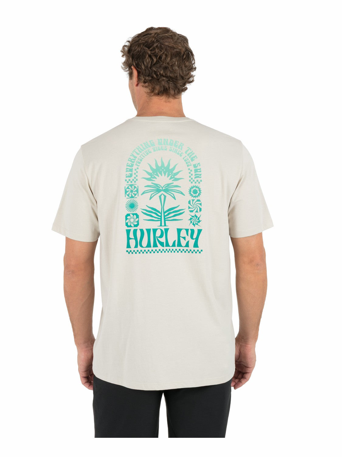 Glyphic Short Sleeve Bone - Hurley