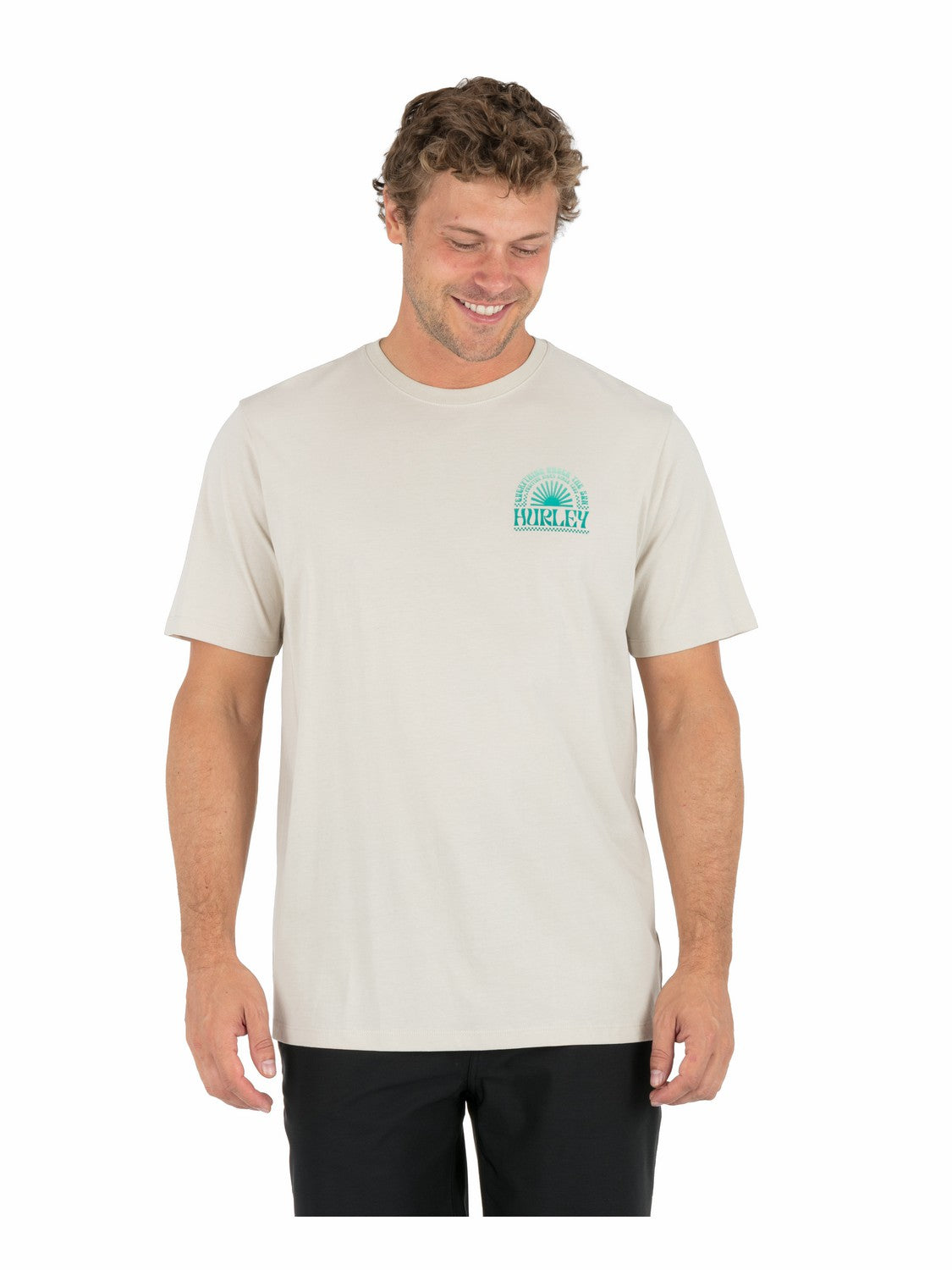 Glyphic Short Sleeve Bone - Hurley