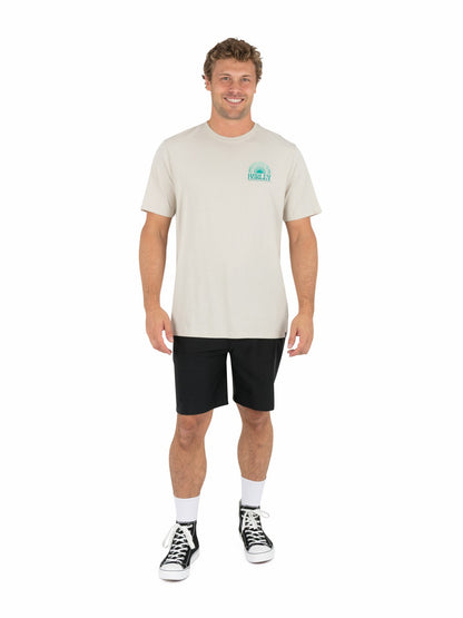 Glyphic Short Sleeve Bone - Hurley