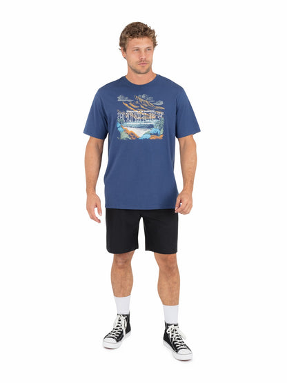 Finding Paradise Short Sleeve Abyss - Hurley