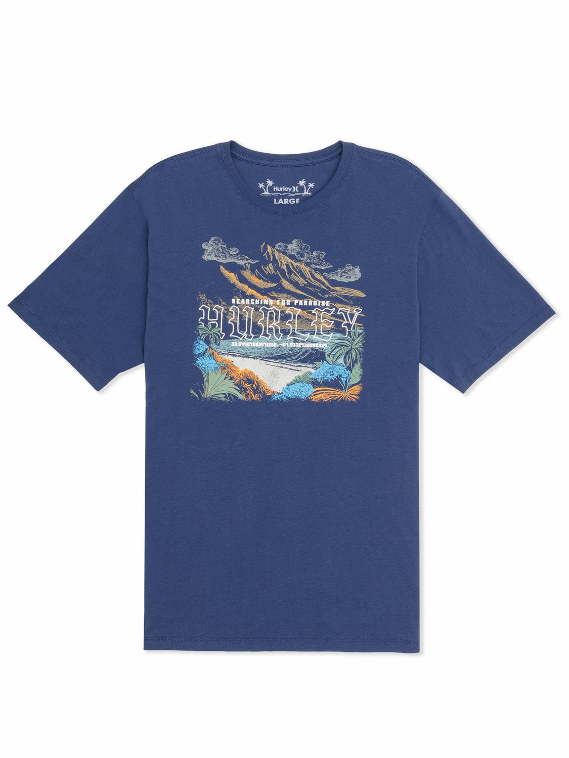 Finding Paradise Short Sleeve Abyss - Hurley