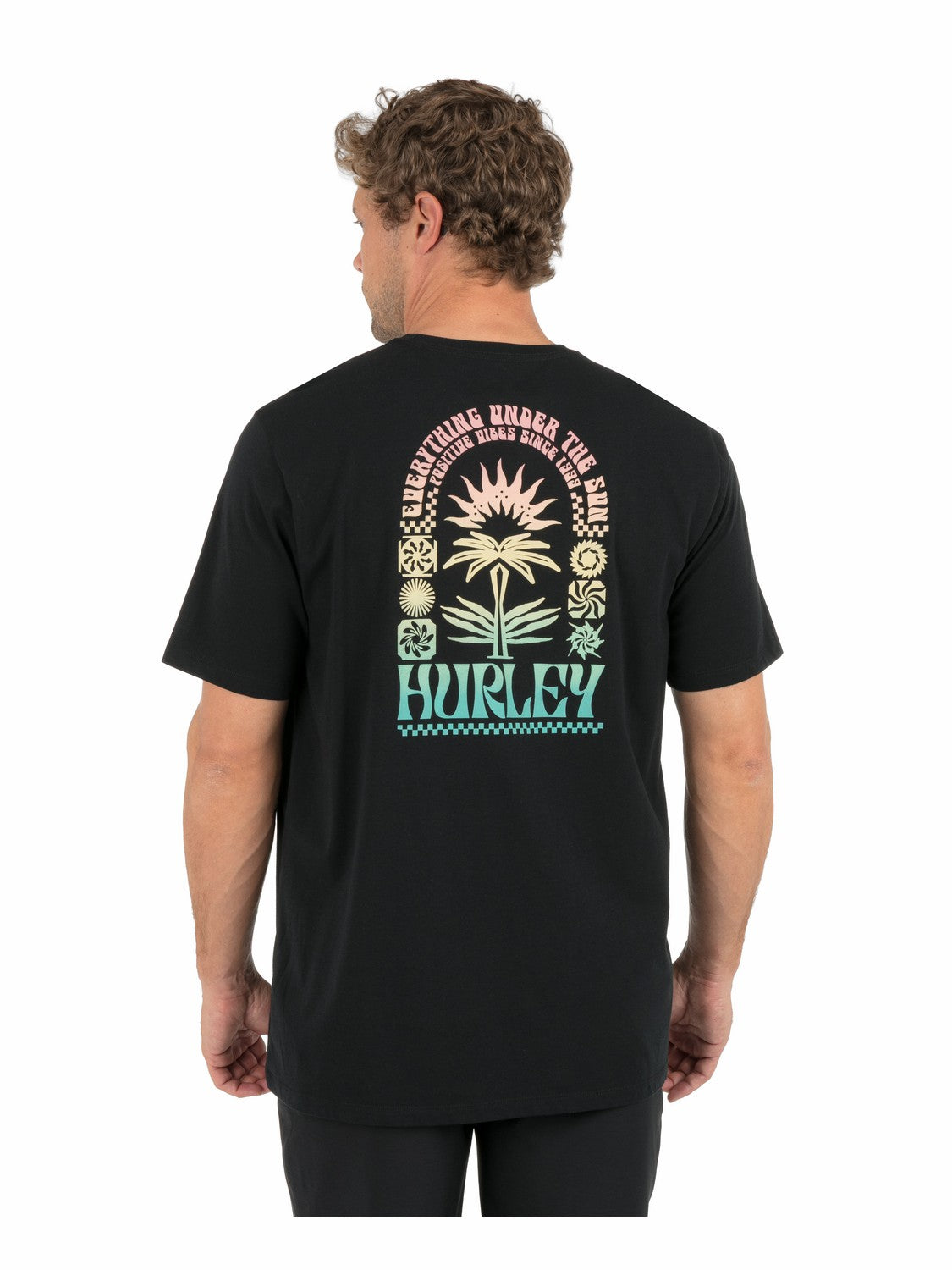 Glyphic Short Sleeve Black - Hurley