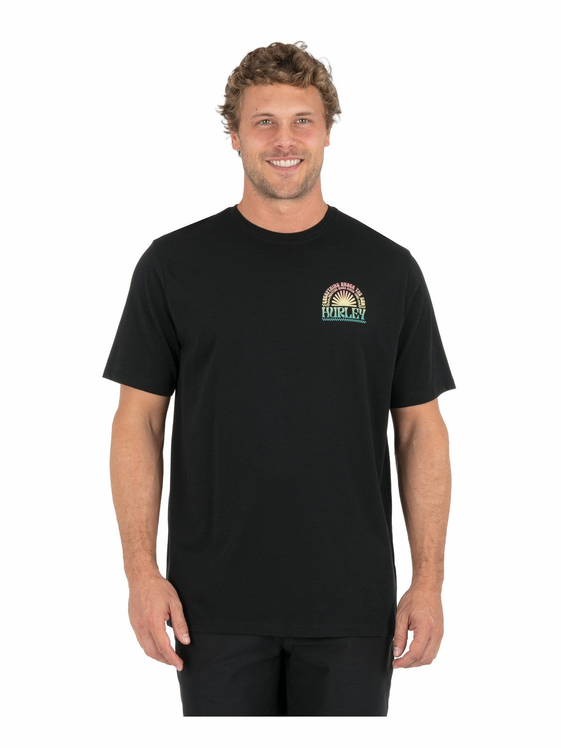 Glyphic Short Sleeve Black - Hurley