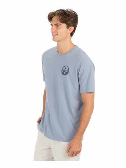 Window Of Sand Short Sleeve Worker Blue - Hurley