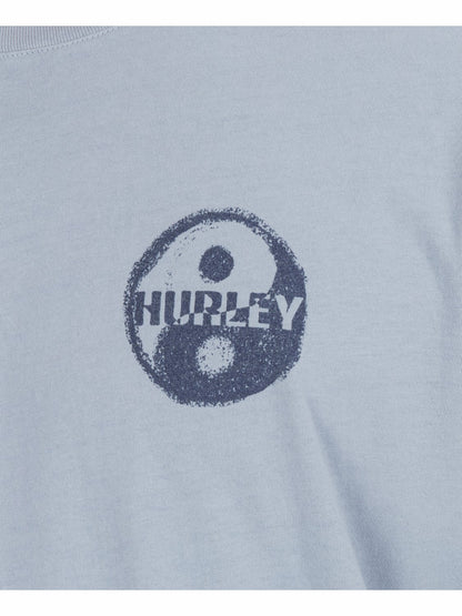 Window Of Sand Short Sleeve Worker Blue - Hurley